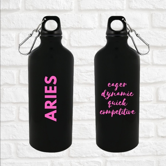 Zodiac Sign Water Bottle (20oz) - Picture 5 of 14